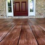 Rustic Wood Concrete In Atlanta GA.