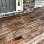 Rustic Wood Concrete In Atlanta GA.