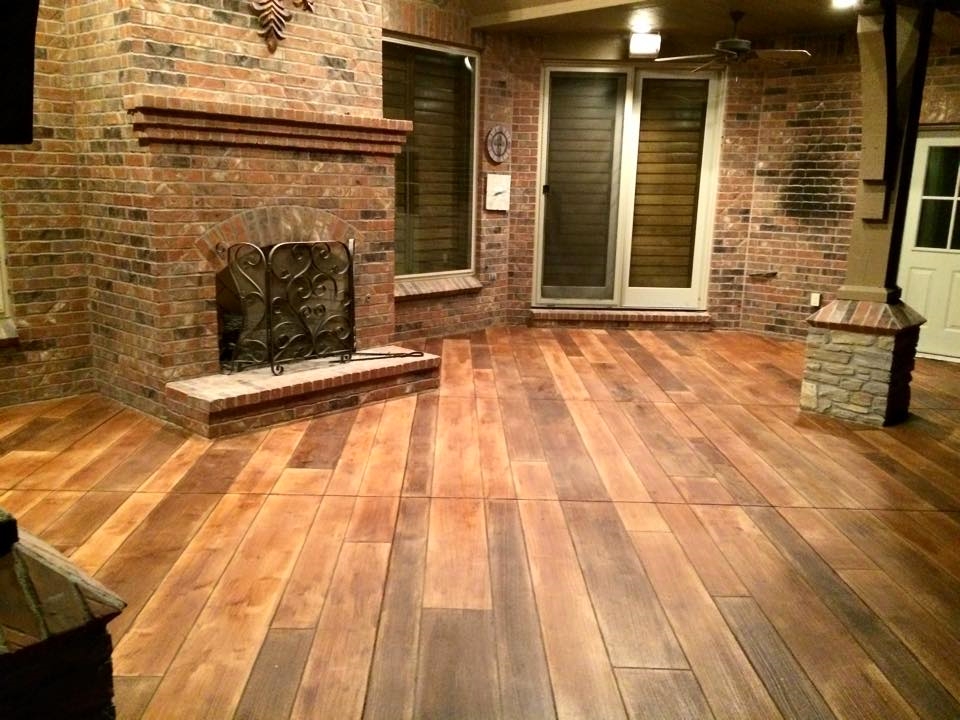 Rustic Wood Concrete in Metro Atlanta, GA 