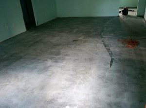 rustic concrete wood step 1.