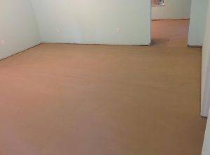 rustic concrete wood step 4. 