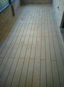 rustic concrete wood step 5.